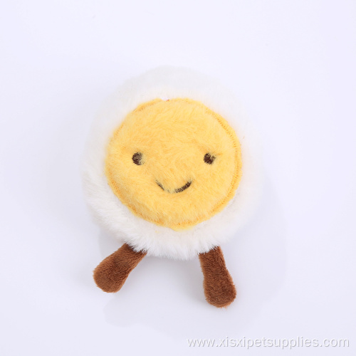 Cute squeaky plush dog chew toy/catnip toy